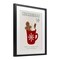 Stupell Industries Gingerbread Latte Seasonal Drink Framed Print Under Glass, design by Natalie Carpentieri